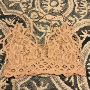 Intimately Free People Lace Bralette Cami Top Size M NWOT